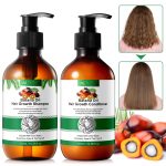 Set Duo ALIVER Huile de Batana – Shampooing & Après-shampooing pour la Croissance des Cheveux – Nourrissant, Anti-Chute & Fortifiant – 2 x 300 ml