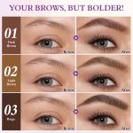 Gel Tatouage Sourcils Ikzee – Teinture Peel-Off Longue Tenue 3 Jours – Waterproof & Naturel (10g) – Image 3