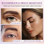 Gel Tatouage Sourcils Ikzee – Teinture Peel-Off Longue Tenue 3 Jours – Waterproof & Naturel (10g) – Image 5