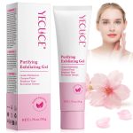 Gel Exfoliant Purifiant (50g) – Gommage Doux Visage et Corps aux Extraits de Plantes – Éclat Instantané, Nettoyage des Pores et Teint Lumineux – Convient aux Peaux Sensibles - Rs/Bl