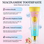 Dentifrice Blanchissant ATOANY au Niacinamide – Pour un Sourire Éclatant, Haleine Fraîche et Protection Quotidienne (100g) – Image 4