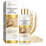 Ampoule Exfoliante ikzee au Riz – Soin Illuminateur, Hydratant et Lissant (100ml)