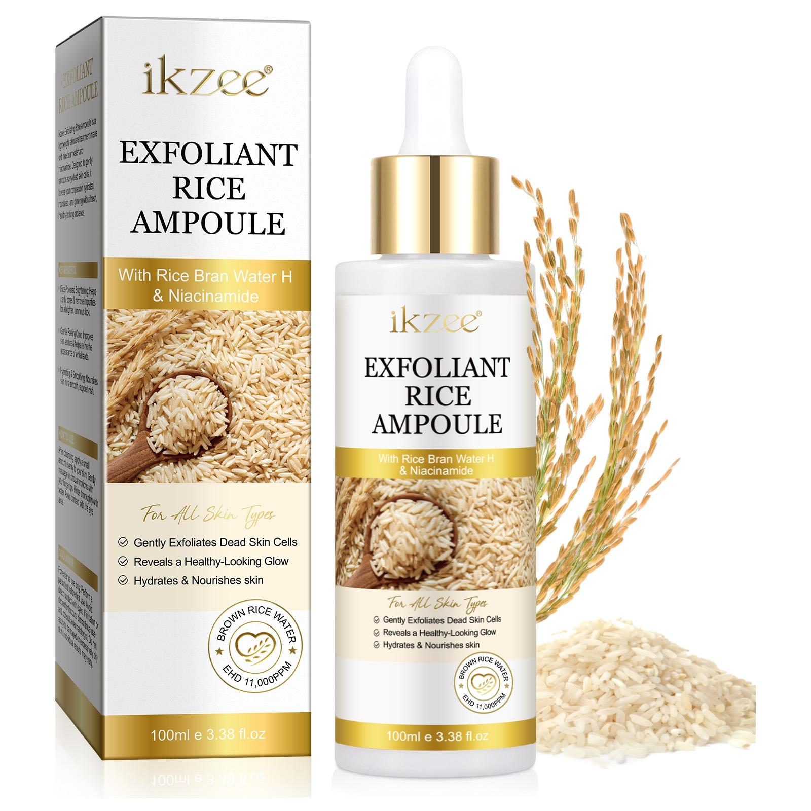 gvc.product.image_.1773591056193.50c989fa-e97f-4b33-a467-47013fc53e45.jpeg Ampoule Exfoliante ikzee au Riz – Soin Illuminateur, Hydratant et Lissant (100ml) – Image 1