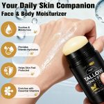 ATOANY Tallow Honey Stick – Baume Hydratant Intense au Suif de Bœuf Nourri à l'Herbe, Miel Brut et Cire d'Abeille – Soin Visage et Corps Réparateur (75g) – Image 6