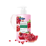 Lait Corporel Hydratant à la Grenade Rouge & Acide Hyaluronique – Éclat, Fermeté et Protection SPF 50