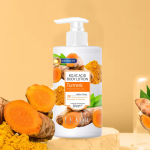 Lotion Corporelle Clarifiant au Curcuma et Acide Kojique (300ml) – Anti-Taches, Hydratation Intense et Protection SPF 50 – Pour une Peau Lisse et Éclatante – Image 2