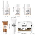 Kit de Soin Visage à la Centella Asiatica DOLANJN - Coffret de Voyage 5 Pièces - Routine Complète Anti-Acné, Apaisante et Réparatrice - Pour Peaux Sensibles et à Imperfections – Image 4