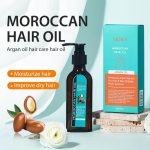 Huile de Soin Capillaire au Maroc MOIKA - Élixir d'Argan, Beurre de Karité et Huile d'Olive - Réparateur Anti-Frisottis, Hydratation Intense et Brillance - Multi-usage Cheveux, Peau et Barbe - 100ml – Image 2