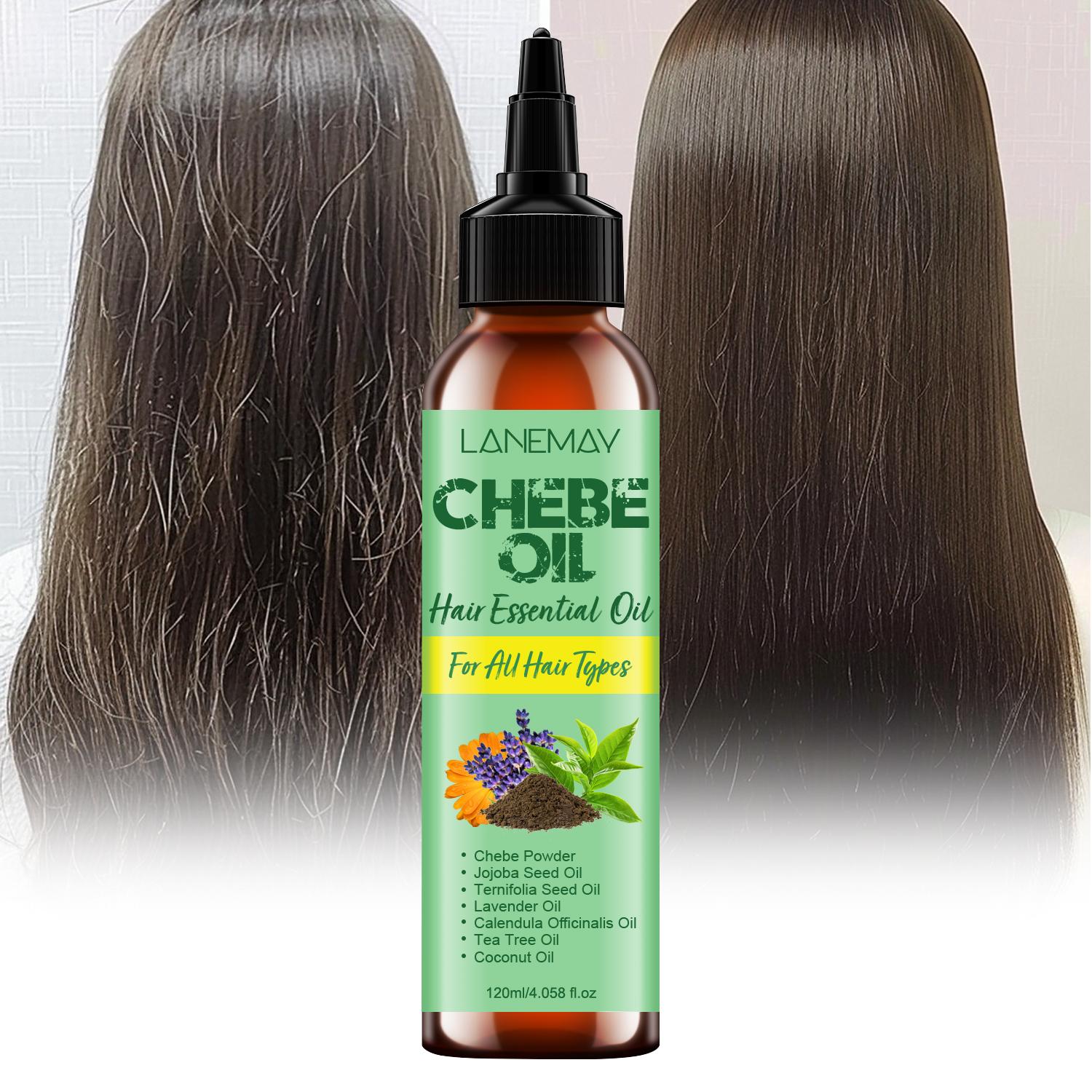 gvc.product.image_.1775060484751.1cd9119c-6bf5-48e6-84b7-25c2f3105add.jpeg Huile de Chébé LANEMAY – Sérum Capillaire Fortifiant pour la Croissance, Anti-Casse et Réparation Intense – Formule Naturelle aux 7 Huiles Essentielles pour Tous Types de Cheveux - 120ml – Image 1