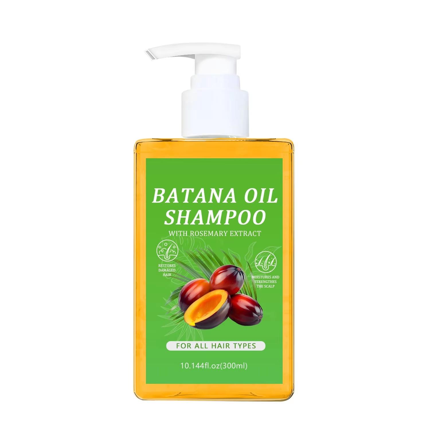 gvc.product.image_.1775060770137.4c116074-2470-40bf-861c-85afbd68121a.jpeg Shampooing Réparateur à l'Huile de Batana – Enrichi à l'Extrait de Romarin – Stimule la Croissance, Fortifie le Cuir Chevelu et Répare les Cheveux Abîmés – Pour Tous Types de Cheveux - 300ml – Image 1