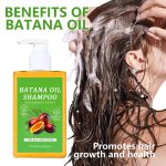 Shampooing Réparateur à l'Huile de Batana – Enrichi à l'Extrait de Romarin – Stimule la Croissance, Fortifie le Cuir Chevelu et Répare les Cheveux Abîmés – Pour Tous Types de Cheveux - 300ml – Image 3