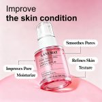 LANEMAY Sérum Pore Perfecting – Concentré aux Peptides de Collagène, Élastine & Acide Hyaluronique – Réducteur de Pores, Raffermissant et Hydratant – Texture Non Grasse, Éclat 24h - 50ml – Image 4
