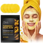 30 Disques Nettoyants Curcuma & Acide Kojique – Éclat du Teint, Anti-Taches et Exfoliation Douce – Image 2