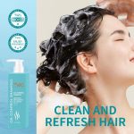 Set de Soins TWG (500ml x3) – Shampoing Anti-Pelliculaire Contrôle du Sébum, Après-Shampoing à la Kératine et Gel Douche Parfumé – Pack Complet Hydratation et Fraîcheur – Image 4