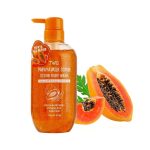 Gel Douche Exfoliant Curcuma & Carotte – Formule Clarifiant Naturelle – Exfoliation Douce, Anti-Taches et Éclat du Teint – Peau Lisse et Unifiée - 520g