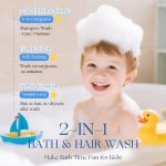 1 X Gel Nettoyant 4-en-1 Baby – Shampoing & Gel Douche Doux pour Bébé - 500ml – Image 3