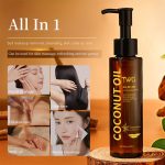 Huile de Coco Fractionnée 4-en-1 – Démaquillant, Soin Cheveux, Corps et Massage (100ml) – Image 4