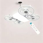 Ventilateur plus Lampe - Drone Fan Lignt White - Ventilateur plafonier