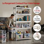 Étagère Démontable réglable 5 niveaux Pinnacle - Inoxydable – Image 2